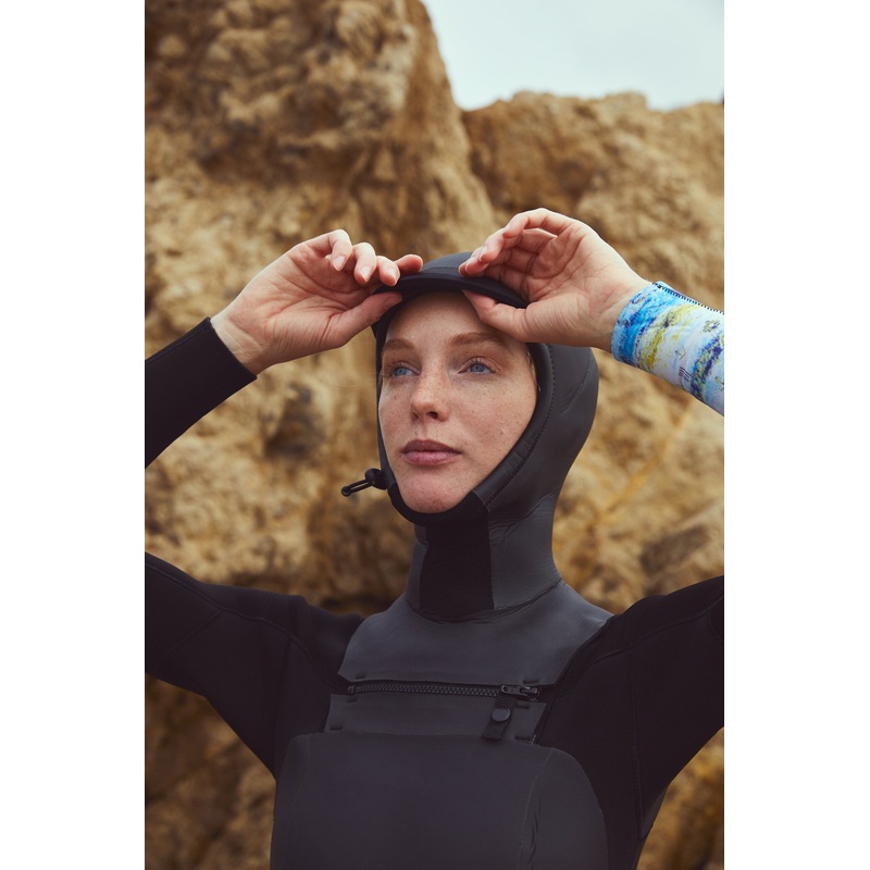 SEA CAVES 5/4MM Hooded Chest Zip Full Suit