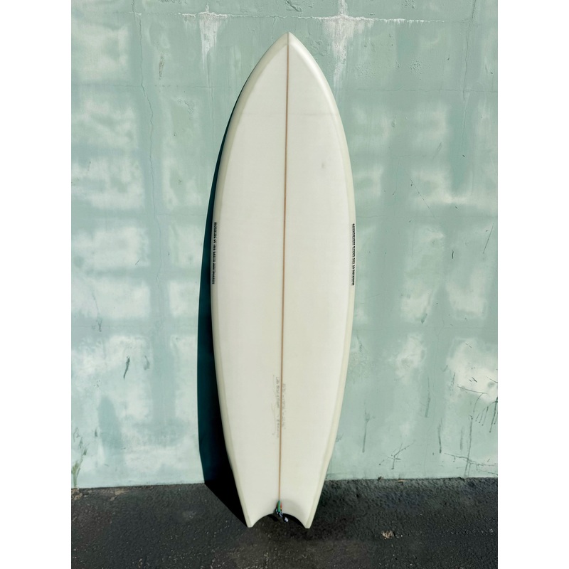 Simon Jones Designs | 55″ LBOH Off White Surfboard