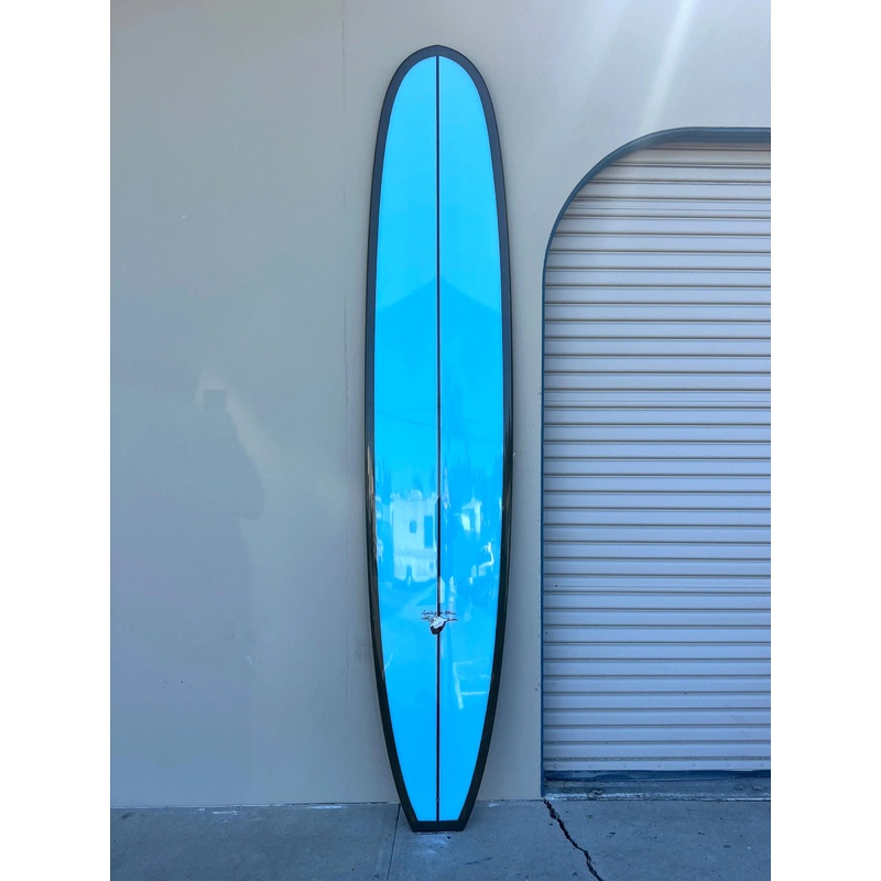 Weston Surfboards // 10’0″ Noserider // Chocolate + Sky Blue Longboard
