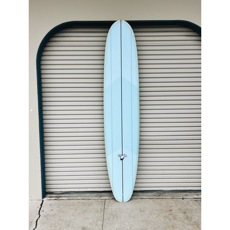 WESTON Surfboards |  9’2″ Axis Blend Light Blue & Seashell Tint Longboard