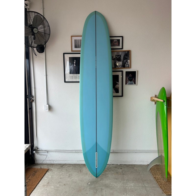 WOODIN SURFBOARDS | 96 SWITCHBLADE IN LEMON DIP AND CURACAO BLUE SURFBOARD