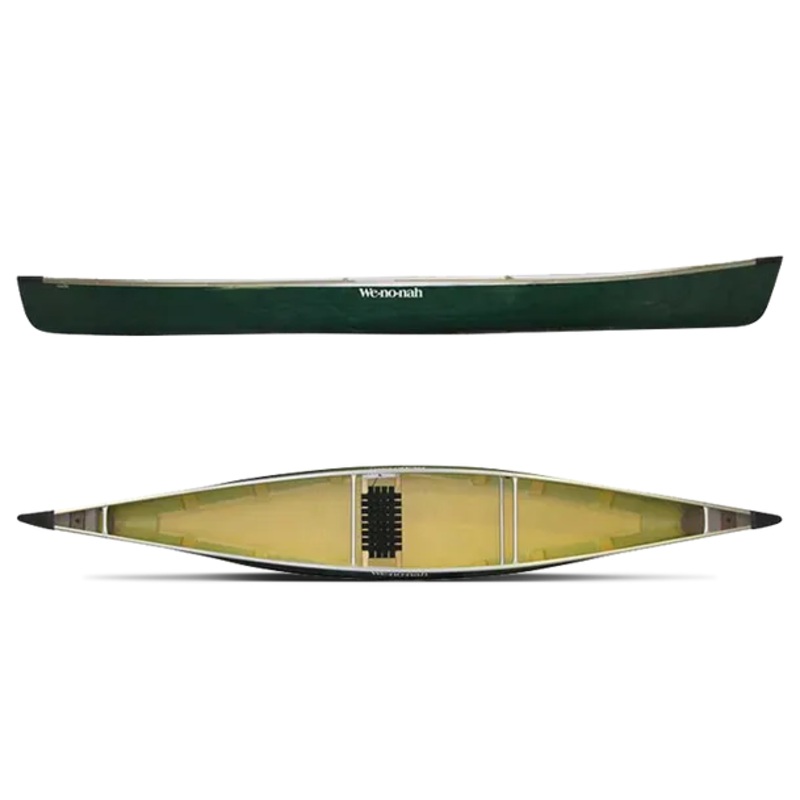 Wenonah Wilderness Tuf-weave Flex-Core 15’4″ Canoe – Green