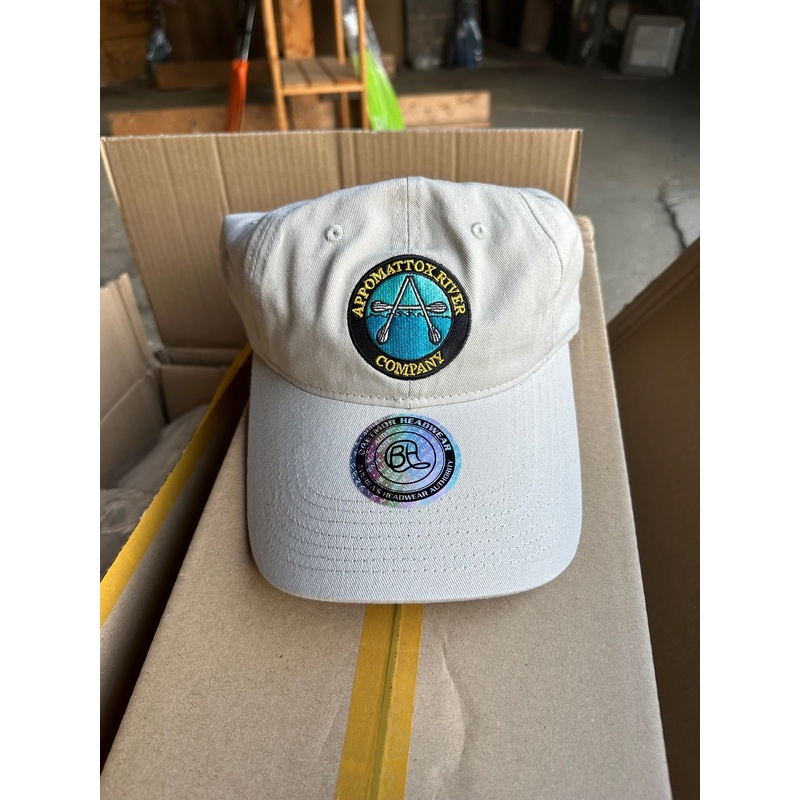 ARC Logo Long Visor Dad Hat – Tan