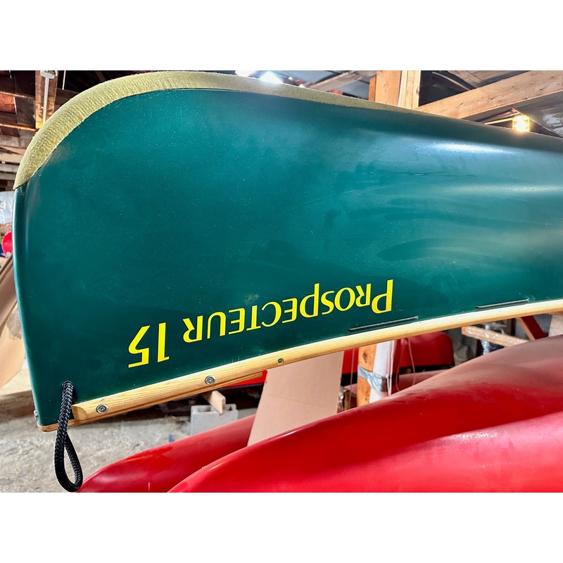 Esquif Prospecteur 15 Wood/Solo Green Canoe